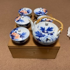 深川製磁　茶器セットの画像