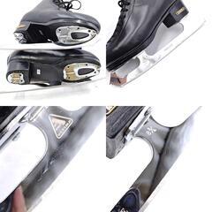 KOSUGI コスギ スケート靴 ULTIMA MIRAGE ブレード 8.75 22.5cm ブラックの画像