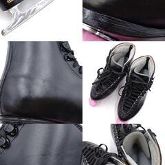 KOSUGI コスギ スケート靴 ULTIMA MIRAGE ブレード 8.75 22.5cm ブラックの画像