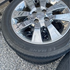 アルミピカピカホイール　美品の画像