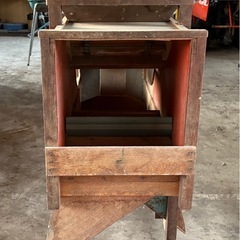 【土日引取限定】木製唐箕 とうみ トーミ 久田産業　アンティーク  昭和　レトロの画像