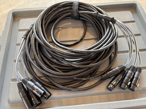 カナレマルチケーブル　4ch 15m