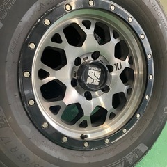 ミシュラン 265/65R17 スタッドレスタイヤ アルミホイールセット の画像