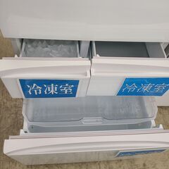 J1812 【リユースのサカイ柏店】　TOSHIBA　トウシバ　6ドア冷蔵庫　GR-W460FK　観音開きタイプ　2022年製　クリーニング済み　参考価格239,800円の画像