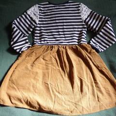 ワンピース　スカート　140cm　130cm　子供服　キッズ　女児の画像