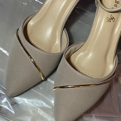新品★パンプス スウェードタイプの画像