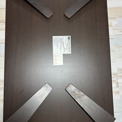 ニトリ ローテーブル 木目調の画像