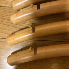 お譲り先決まりました　木製ハンガー　の画像