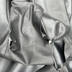 NOAA シートカバー　ブラック　8人乗り　中古品 トヨタの画像