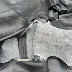 NOAA シートカバー　ブラック　8人乗り　中古品 トヨタの画像