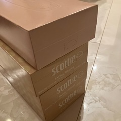 ティッシュ　4箱の画像