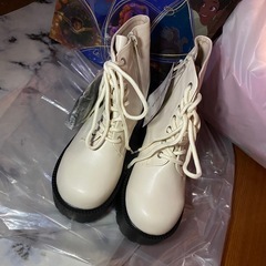 新品★厚底ブーツ ショートブーツの画像