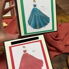 ウェディング カラードレスクイズボックスの画像