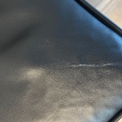 ソファ　ブラック　2人用の画像