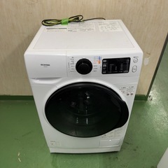 245送料設置無料　アイリスオーヤマ　ドラム式洗濯機　8㌔ 人気モデル の画像