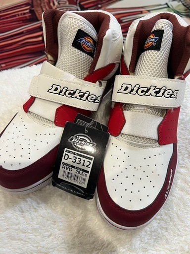 他サイトで売れました！新品未使用！安全靴　Dickies（ディッキーズ） スニーカー D-3312 26.5cm②