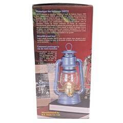 【未使用】デイツ ハリケーンランタン #76 ブラス ブッシュクラフト限定カラー スペアグローブ(パンプキン)付 ゴールド DIETZ アウトドア キャンプの画像