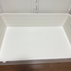 IKEA イケア　ソッケルビート　蓋つき収納　の画像