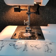 ★パワフルコンパクト★JANOMEミシンCrown Lady★整備済の画像