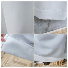 木製レール＋カーテン×2 セット 11/24～26限定の画像