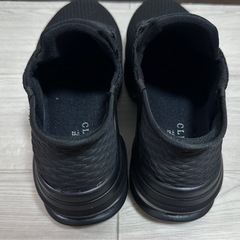 手を使わず履ける！ CLIMB クライム ブラック スリッポン　スニーカーの画像