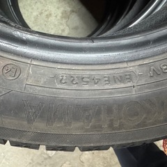 155/65/14 冬タイヤ　軽自動車等にの画像