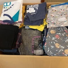 男の子大量服セットの画像