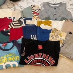 男の子大量服セットの画像