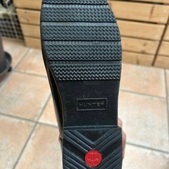 ハンター　キルティング　長靴　レインブーツ　24cmの画像