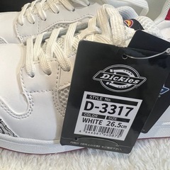 新品未使用！安全靴　Dickies（ディッキーズ） スニーカー D-3317 26.5cmの画像