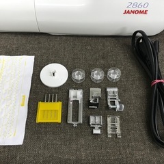 厚地が縫えて頑丈★JANOME2860★整備済の画像