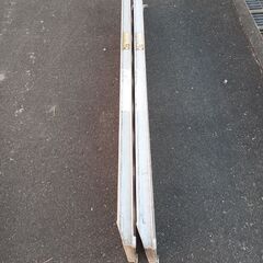 長谷川工業アルミブリッジ　約180cm約35cm約6cm　積載重量0.5t/組2本組 /セット の画像