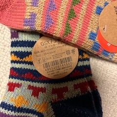 未使用　靴下二点セット　23〜25の画像