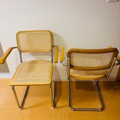 ラタンチェア（ダイニングチェア）の画像