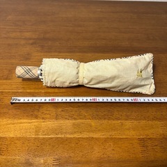 BURBERRY バーバリー 折り畳み傘 3段式 ベージュ系の画像