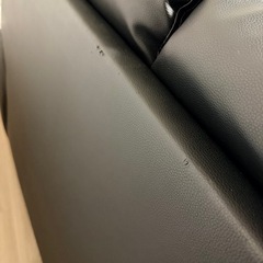 【無料】ニトリ合皮2人掛けソファの画像