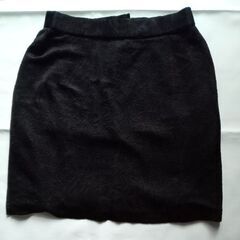 総レース風 花柄レース模様 黒 サマースーツ 五分袖 膝丈 Mくらいの画像