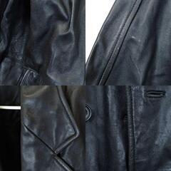 J&R ジェイアンドアール レザー ジャケット ブラックの画像