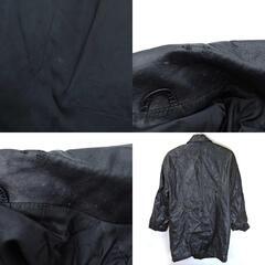 J&R ジェイアンドアール レザー ジャケット ブラックの画像