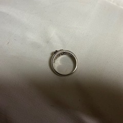 シルバー925 ハート　リング　クロムハーツふう風の画像