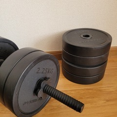 可変式ダンベル・バーベルセット 40kgの画像