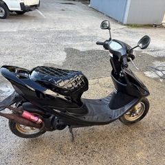 HONDA DIO ZX 】2サイクル　原付　50cc 人気　シート新品の画像