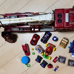 消防車　おもちゃの画像