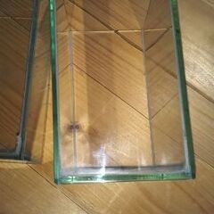 ★ベタ飼育ガラスケース2個★の画像