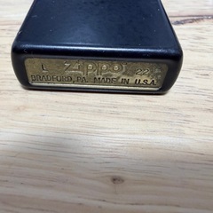 ZIPPOライターの画像