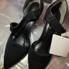 新品★パンプス 黒の画像