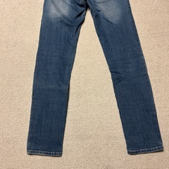 ストレッチ、紺デニムパンツ　61の画像