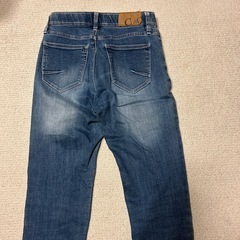 ストレッチ、紺デニムパンツ　61の画像