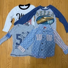 110 長袖　15枚セット　ミキハウス　GAP COMSAの画像