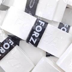 【未使用】[95本入セット] バドミントン オーバー グリップテープ A-GRIP ホワイト 白 FZ301597 ポリウレタン+不織布製 25×1100×0.6mm (幅×長さ×厚さ)の画像